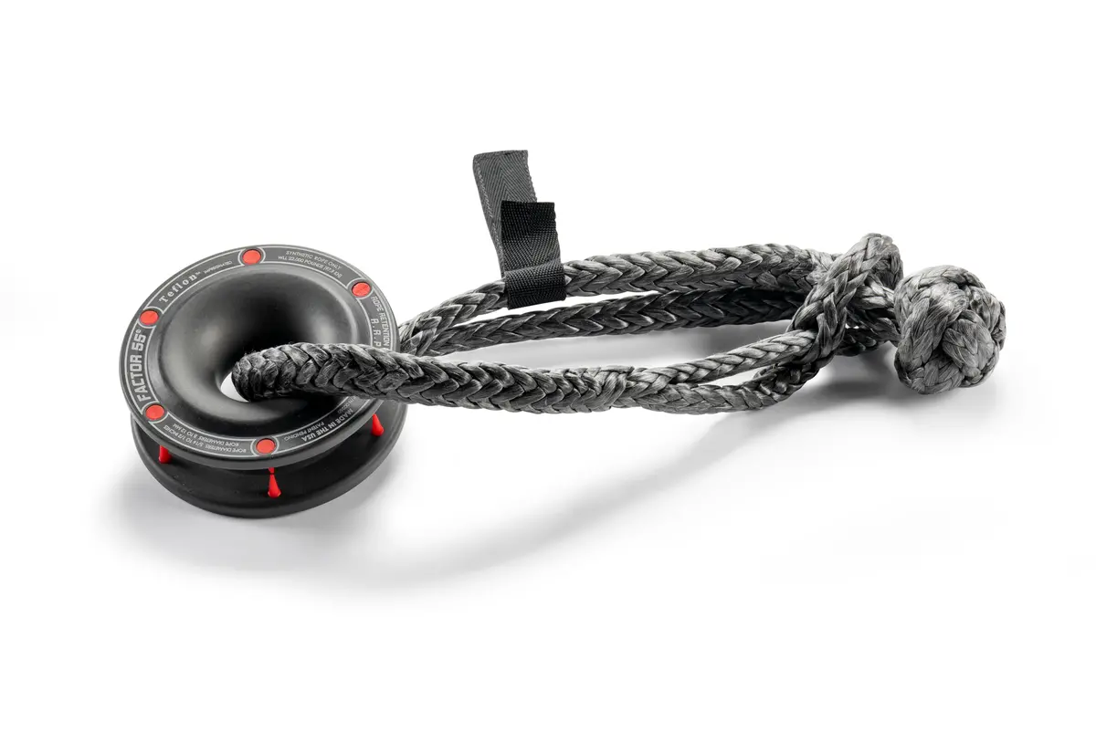Rope Retention Pulley (Rrp) + Soft Shackle Combo 1