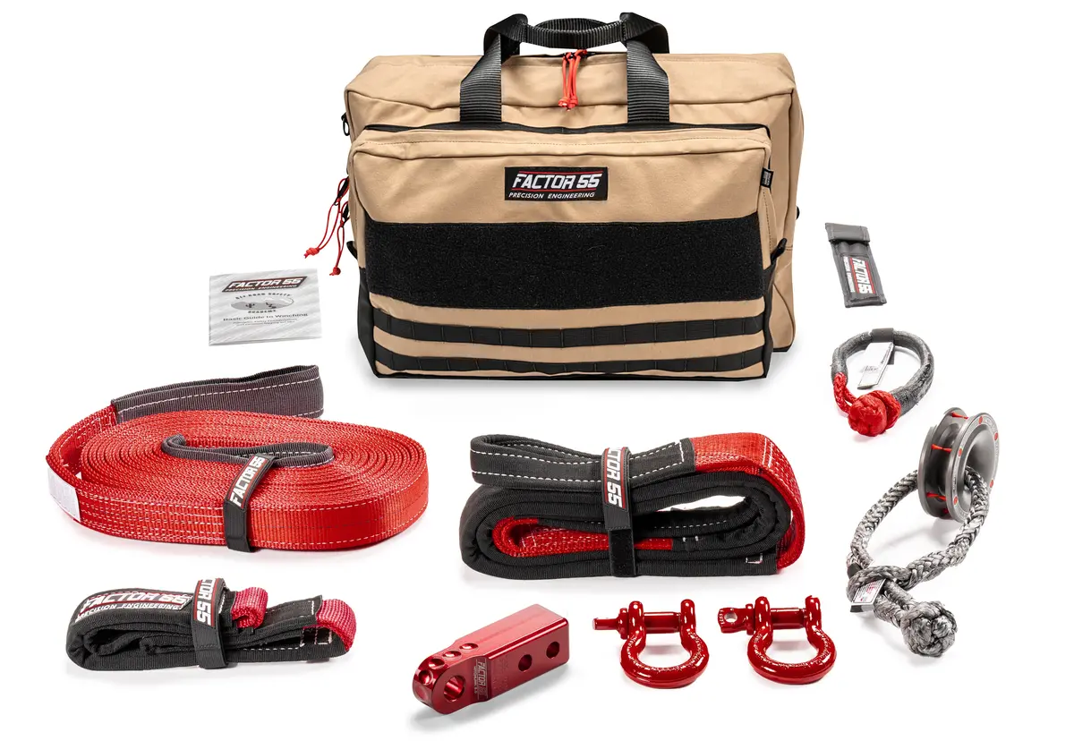 Sawtooth Winch Accessory Kit (Red Hitchlink And Large Bag) 1