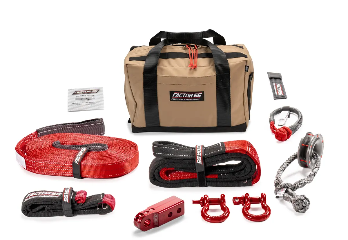 Sawtooth Winch Accessory Kit (Red Hitchlink And Med Bag) 1