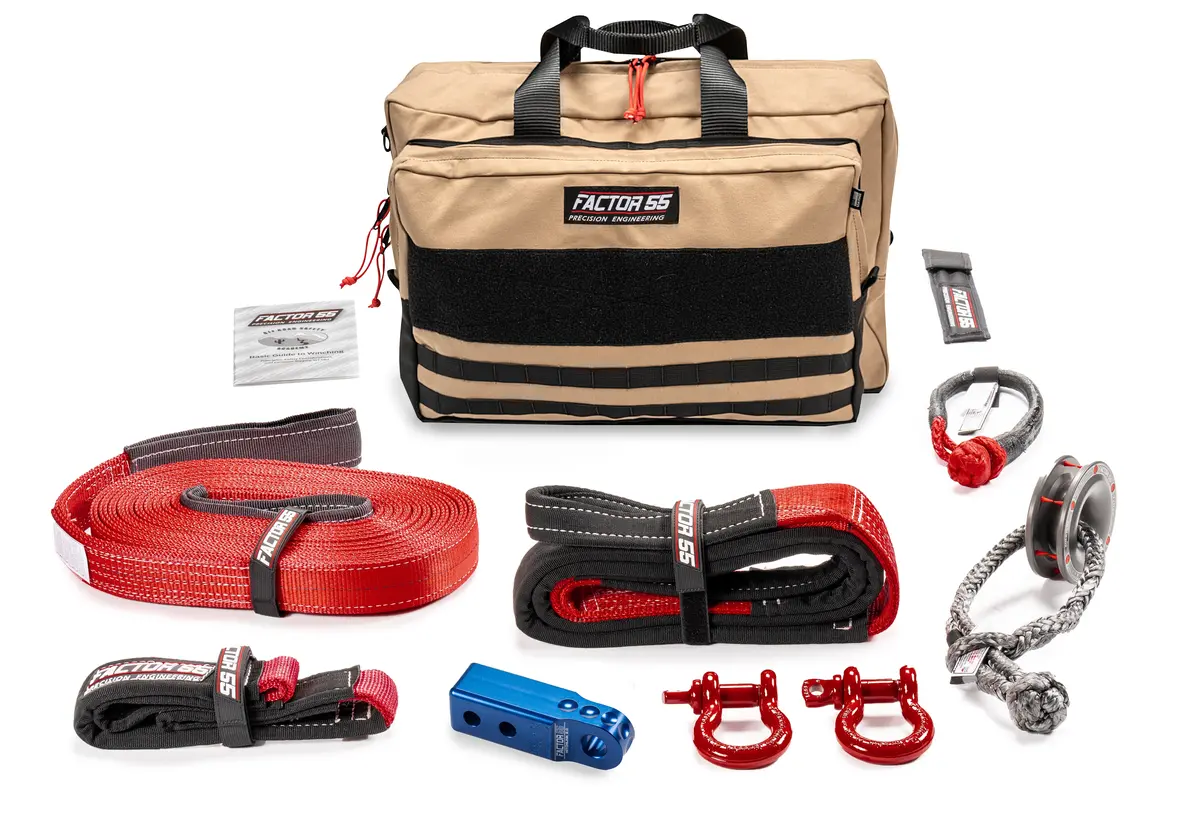 Sawtooth Winch Accessory Kit (Blue Hitchlink And Large Bag) 1
