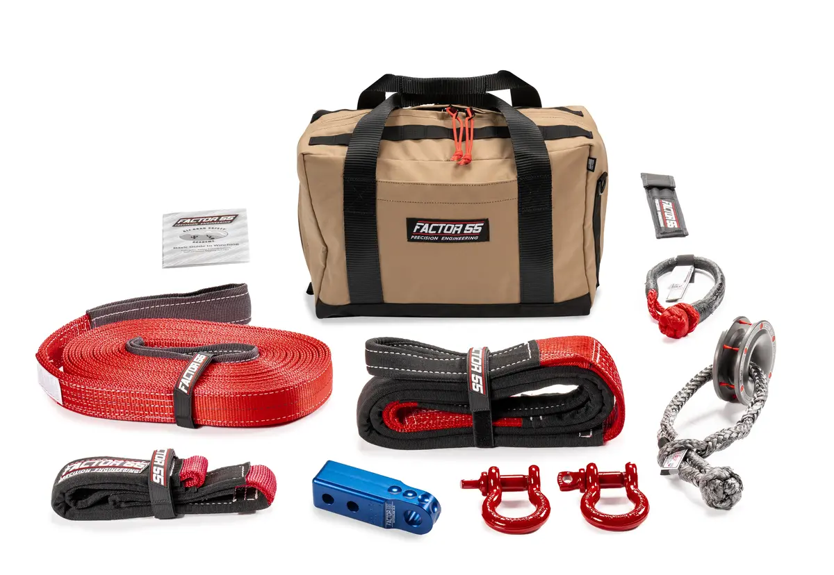 Sawtooth Winch Accessory Kit (Blue Hitchlink And Med Bag) 1