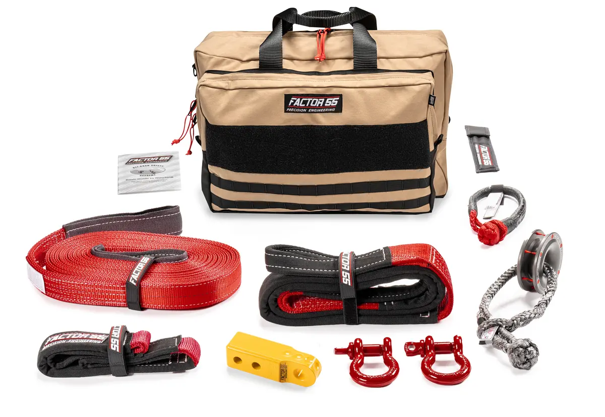 Sawtooth Winch Accessory Kit (Yellow Hitchlink And Large Bag) 1