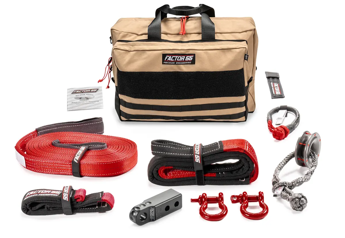 Sawtooth Winch Accessory Kit (Black Hitchlink And Large Bag) 1