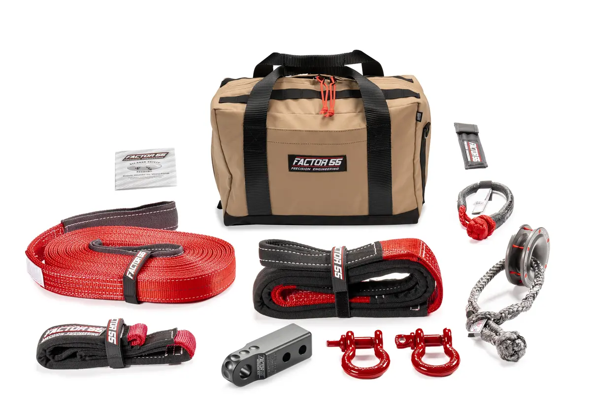 Sawtooth Winch Accessory Kit (Black Hitchlink And Med Bag) 1
