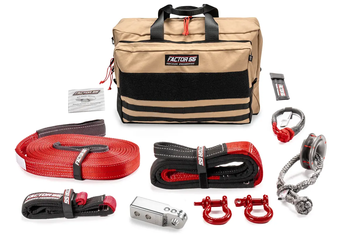 Sawtooth Winch Accessory Kit (Silver Hitchlink And Large Bag) 1