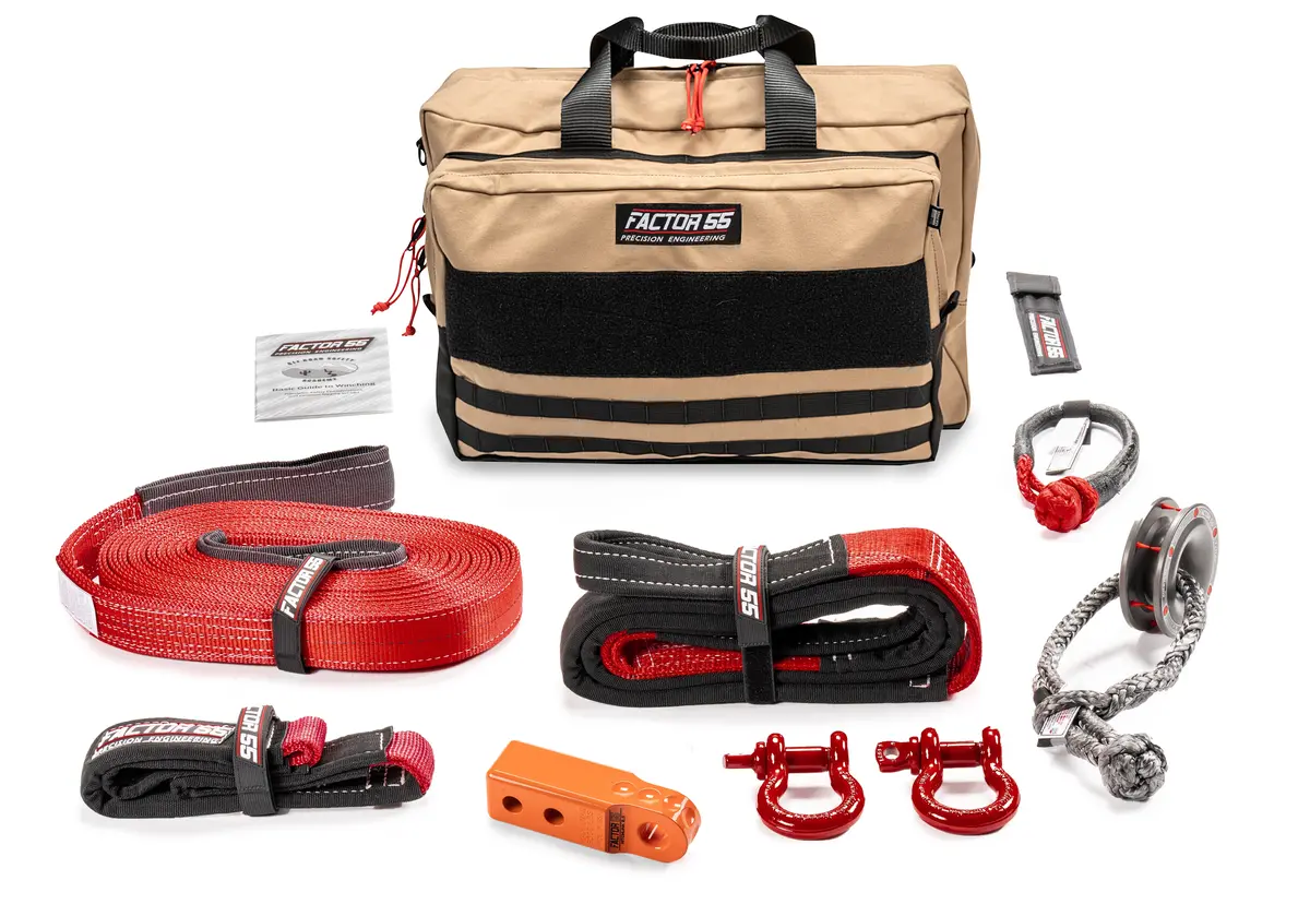 Sawtooth Winch Accessory Kit (Orange Hitchlink And Large Bag) 1