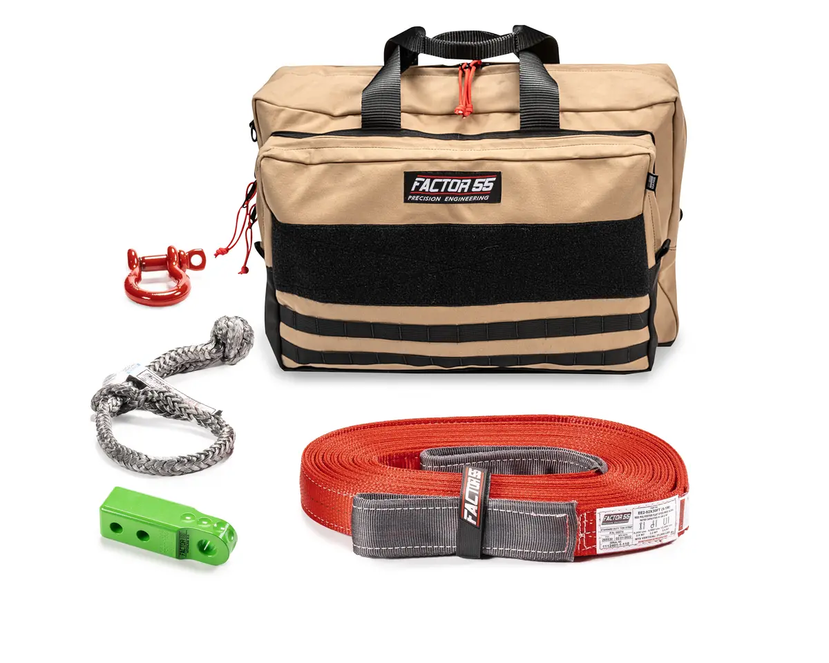 Owyhee Recovery Kit (Green Hitchlink And Large Bag) 1