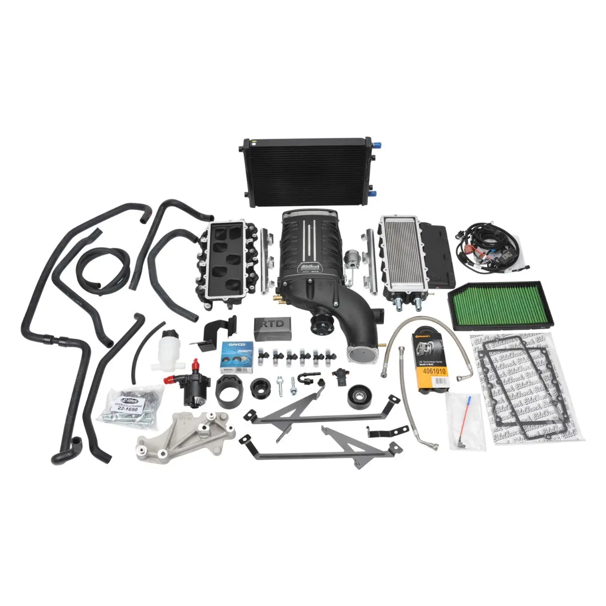 Supercharger #152840 For 2018-2020 Jeep Wrangler Jl And Gladiator Jt W/O Tune 1
