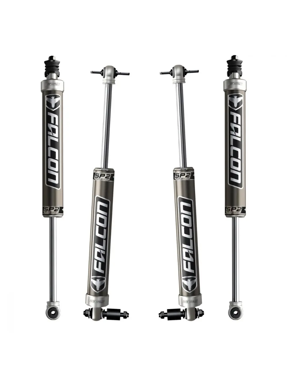 Jk 2Dr: Falcon Sp2 2.1 Monotube Shock Kit (4-6.5In Lift) 1