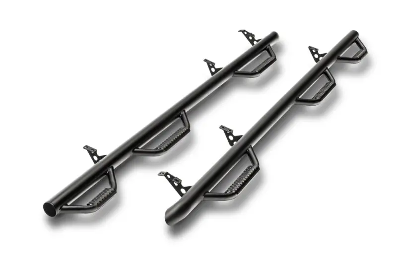 N-Fab Nerf Step 07-17 Toyota Tundra Crewmax 5.6Ft Bed - Tex. Black - Bed Access - 3In 1