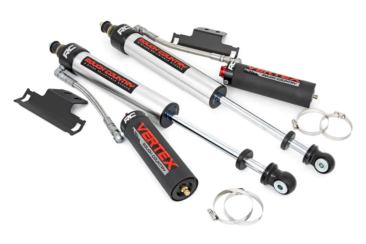 Rough Country 699014 Vertex 2.5 Adj Rear Shocks 1