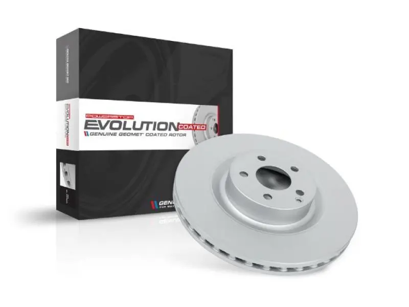 Power Stop 17-18 Ford F-450 Super Duty Rear Evolution Geomet Coated Rotor 1