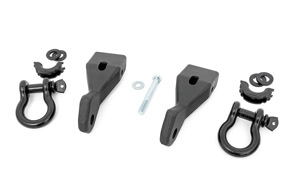 Rough Country Rs156 Tow Hook Brackets 1