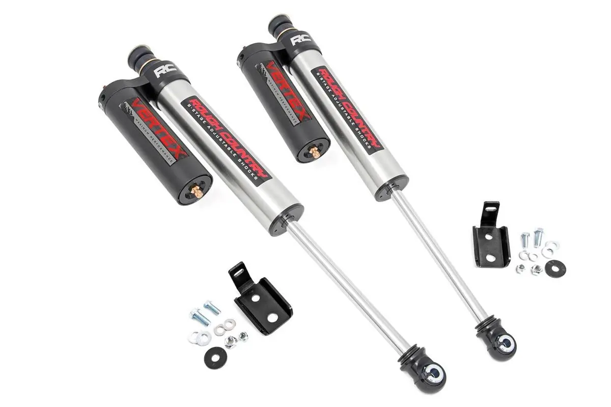 Rough Country 689006 Vertex 2.5 Adj Front Shocks 1