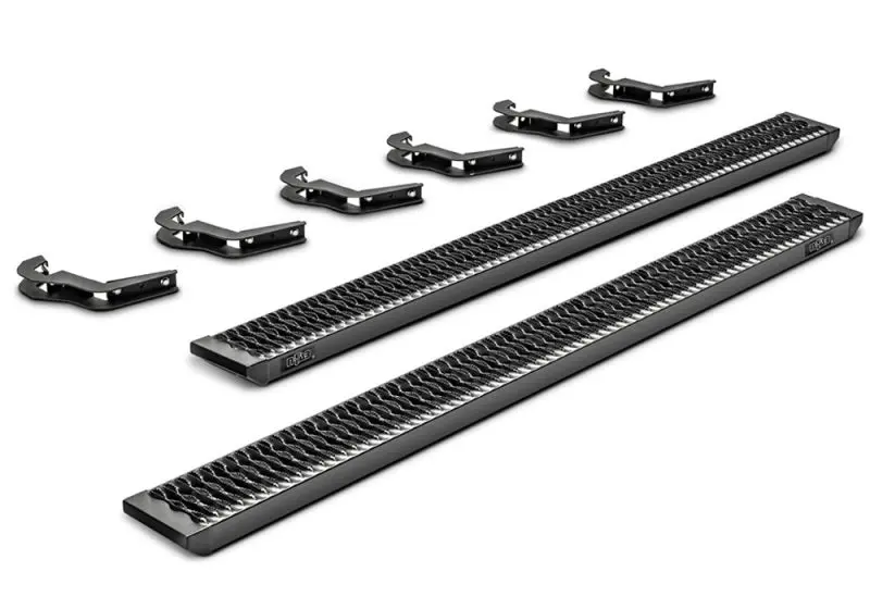 N-Fab Growler Fleet 07-19 Toyota Tundra Crew Cab - Cab Length - Tex. Black 1