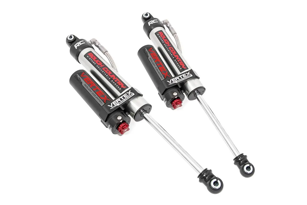 Rough Country 699056 Vertex 2.5 Adjustable Rear Shocks 1