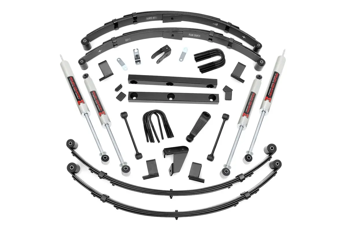 4 Inch Lift Kit - M1 - Power Steer - Jeep Wrangler Yj 4Wd (1987-1995) 1