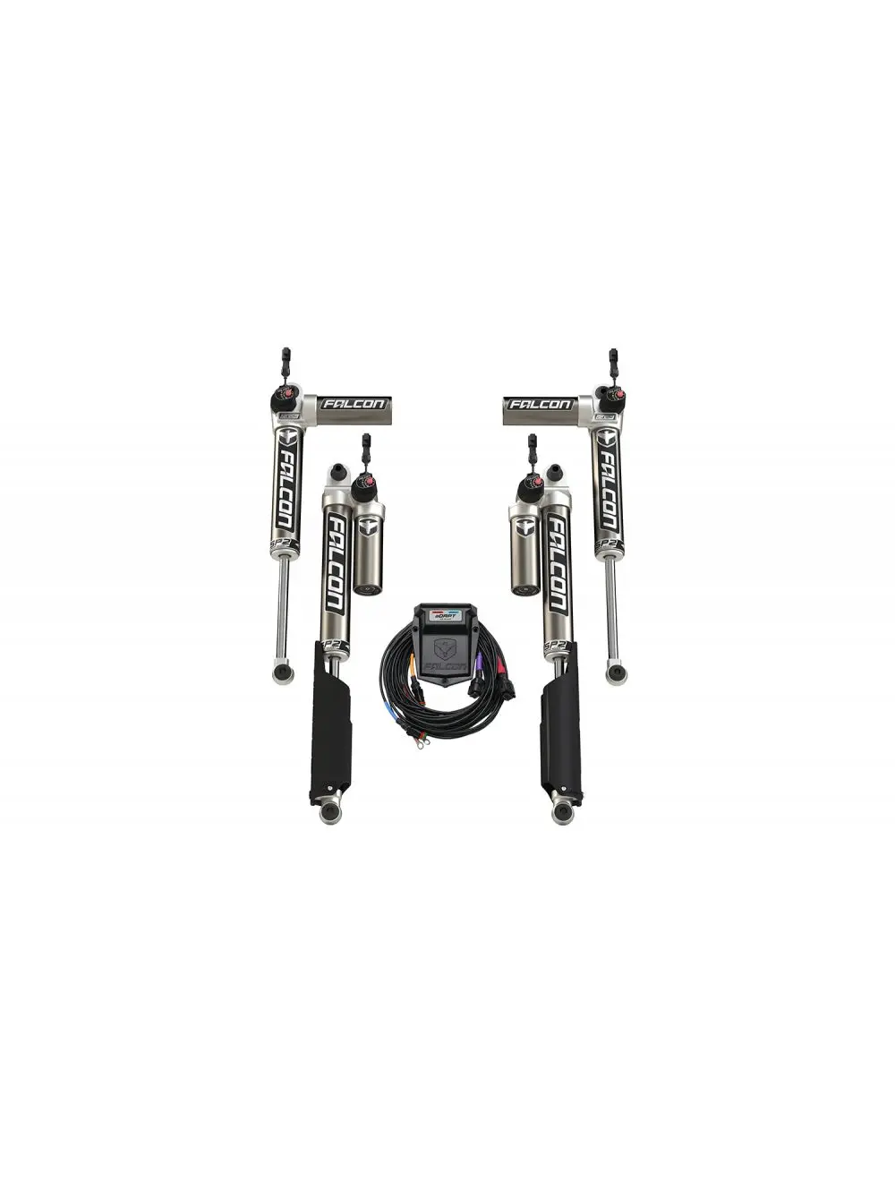 Jl 2Dr: Falcon Sp2 3.5 Adapt Piggyback Shock Kit (0-1.5In Lift) 1