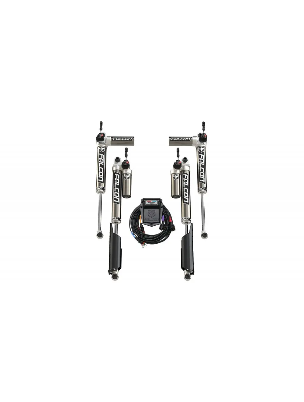 Jl 2Dr: Falcon Sp2 3.5 Adapt Piggyback Shock Kit (2-4.5In Lift) 1