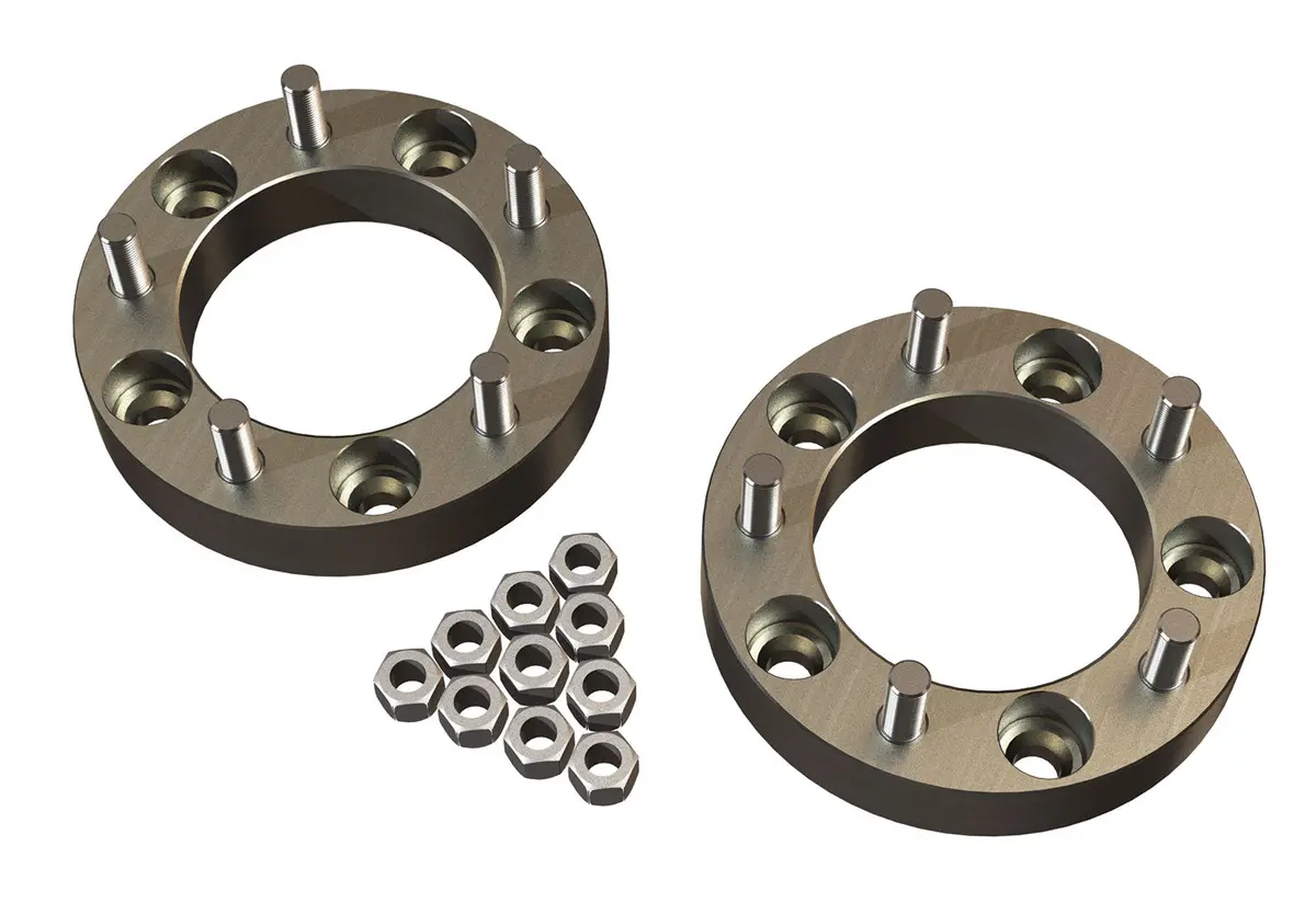 97-06 Jeep Wrangler Tj 1.25 Inch Wheel Offset Adapter Pair 5X4.5 Inch To 5X4.5 Inch Teraflex 1