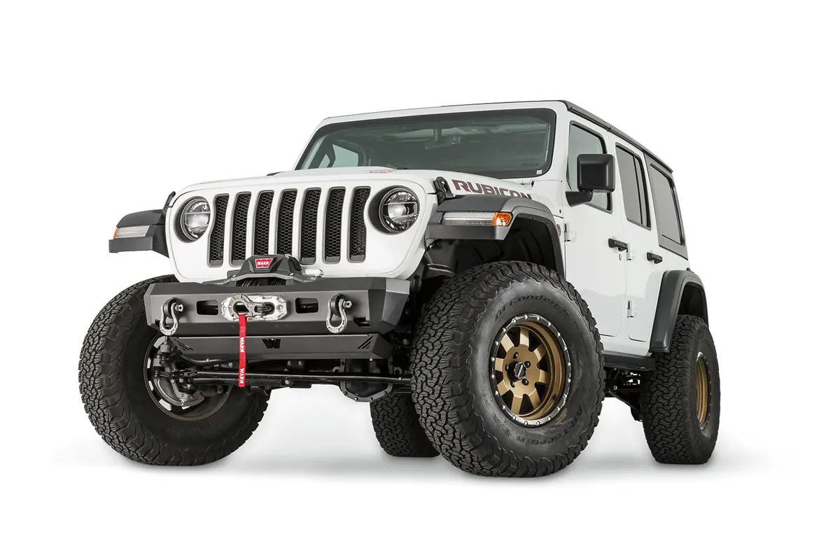 Elite Stubby Front Bumper Jeep Jl / Jt W/Out Guard 1