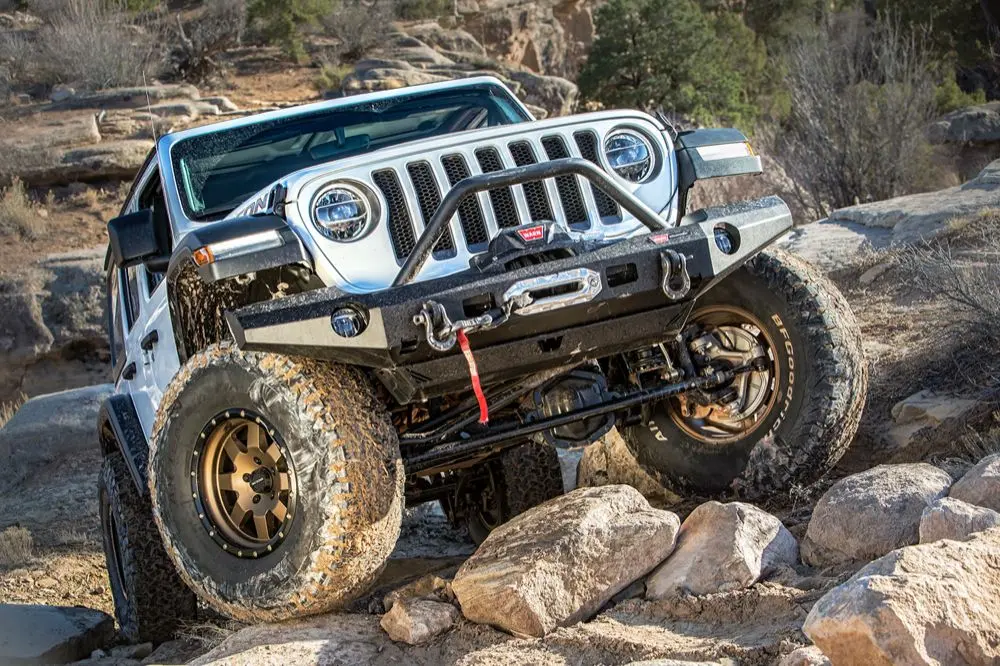Elite Front Bumper Jeep Jl / Jt With Grille Guard 1