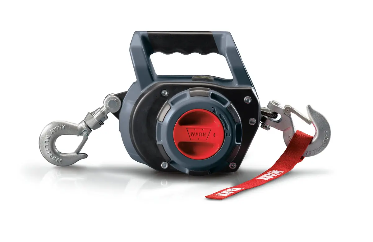 Drill Winch With Synthetic Rope 1