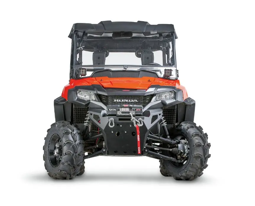 Warn 101698 Winch Mount Bumper Honda Pioneer 1
