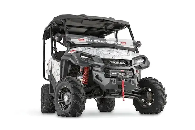 Warn 101700 Winch Mount Bumper Honda Pioneer 1
