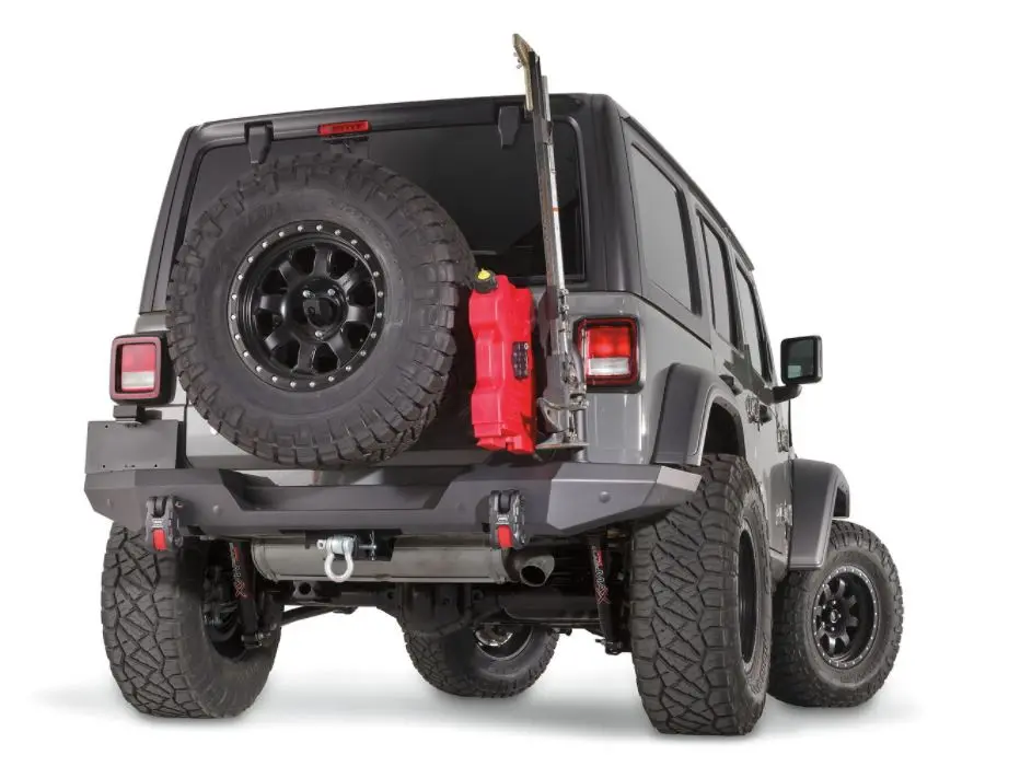Elite Rear Bumper Jeep Jl For Tire Carrier 1