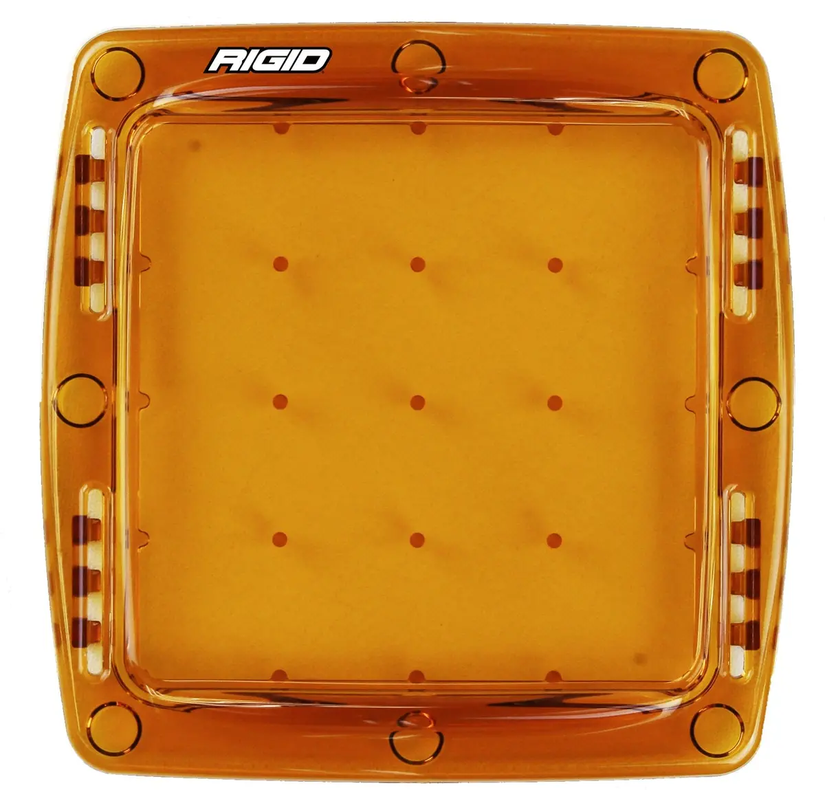 Rigid Industries 103933 Light Cover For Q-Series Led Lights, Amber, Single 1