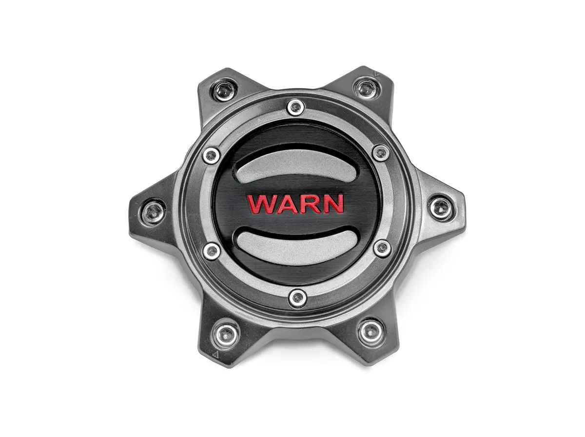 Optional Wheel Center Cap - Gray/Red 6 Lug 1