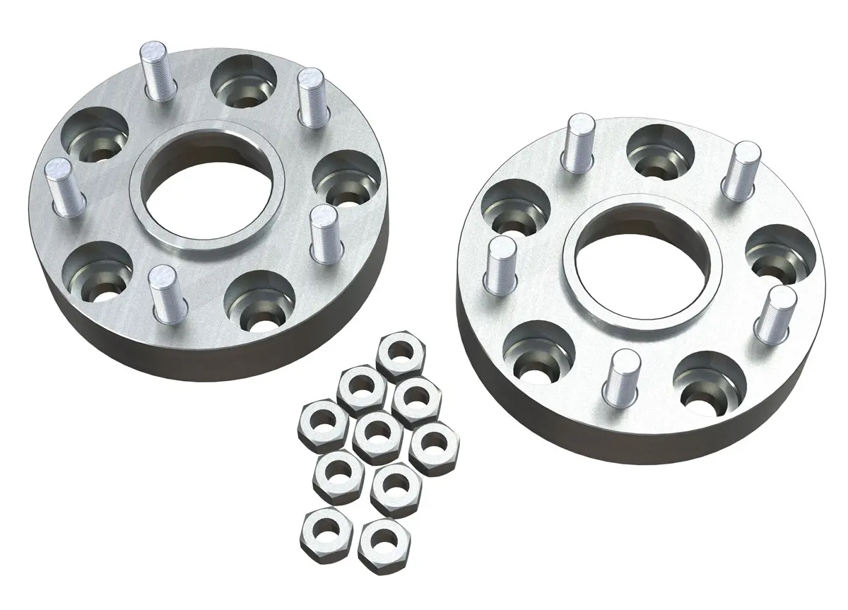 07-18 Wrangler Jk 1.25 Inch Wheel Offset Adapter Pair 5X5 Inch To 5X5 Inch Teraflex 1