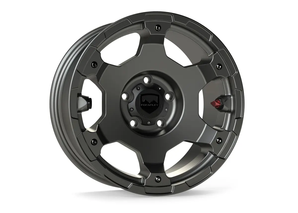 Nomad Off-Road Wheel Base 5X5 Inch 00 Titanium Gray Each Teraflex 1