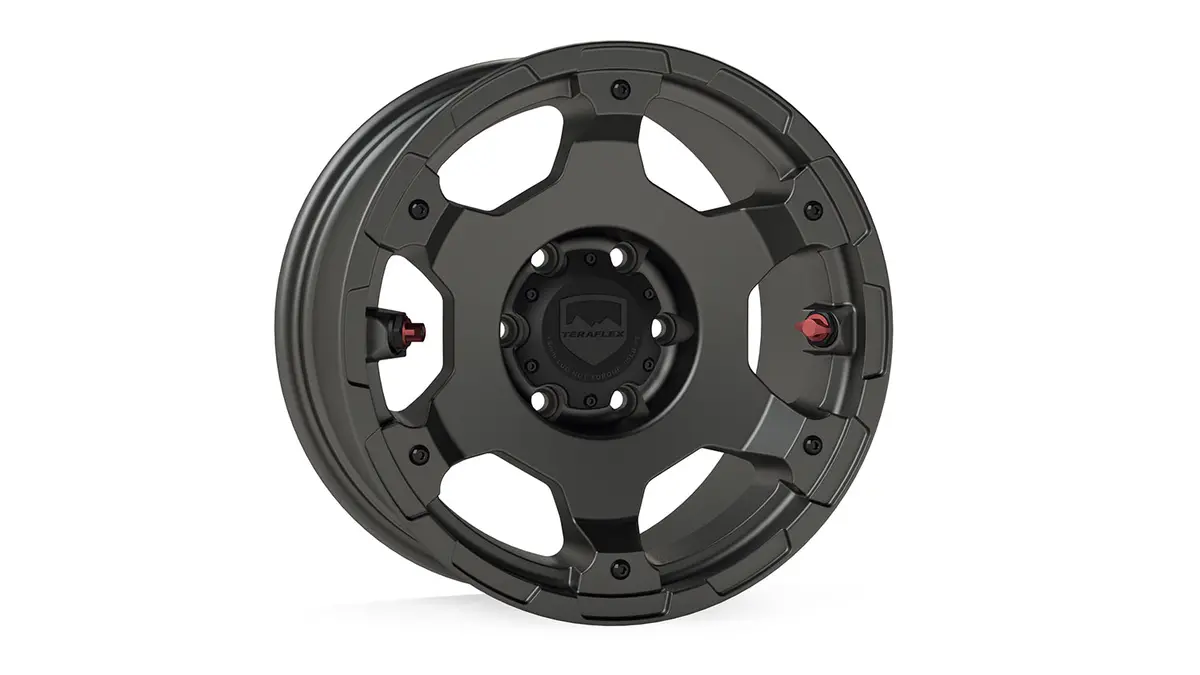 Nomad Off-Road Wheel Deluxe 6X139mm Titanium Gray Teraflex 1