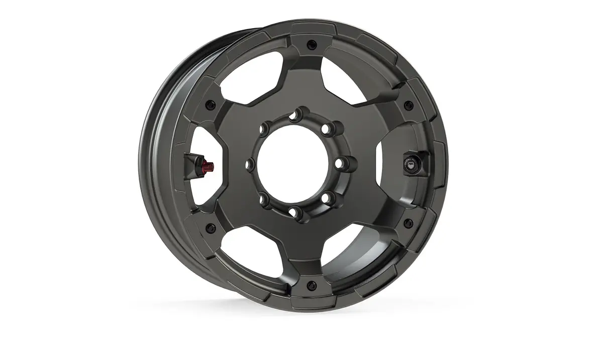 Nomad Off-Road Wheel Base 8X6.5 Inch 00 Titanium Gray Teraflex 1