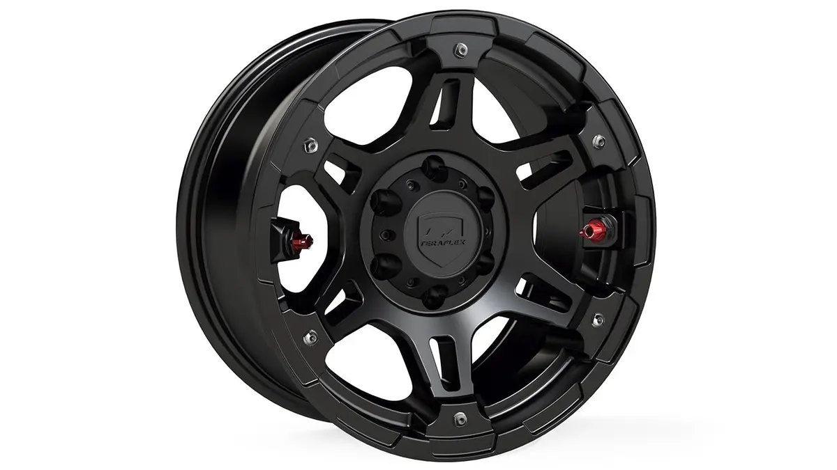 Nomad Split Spoke Off-Road Wheel 6X139mm 00 Metallic Black Teraflex 1