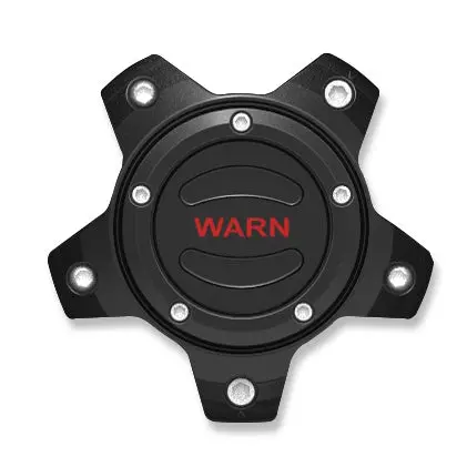 Optional Wheel Center Cap - Black/Red 5 Lug 1