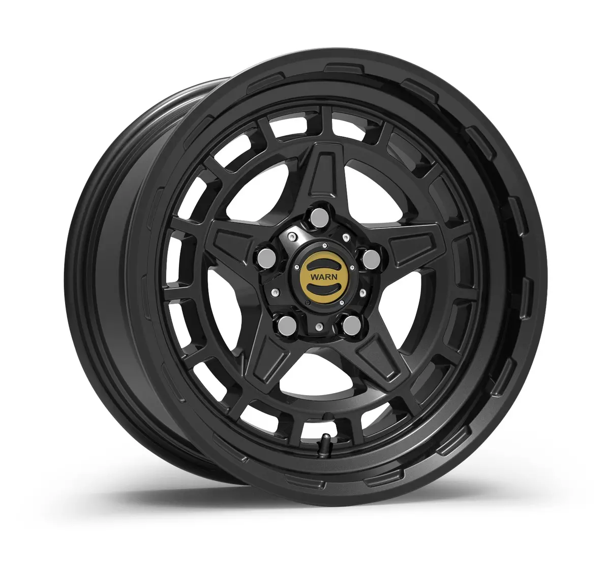 Warn 106687 Warn Epic Diamond Cutter Wheel - Black 5 Lug 1