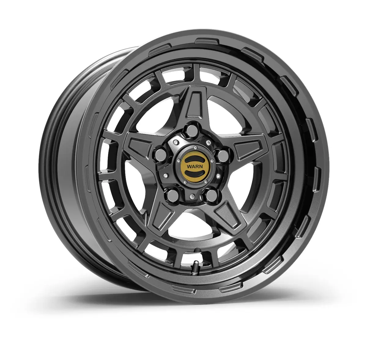 Warn 106688 Warn Epic Diamond Cutter Wheel - Gray 5 Lug 1