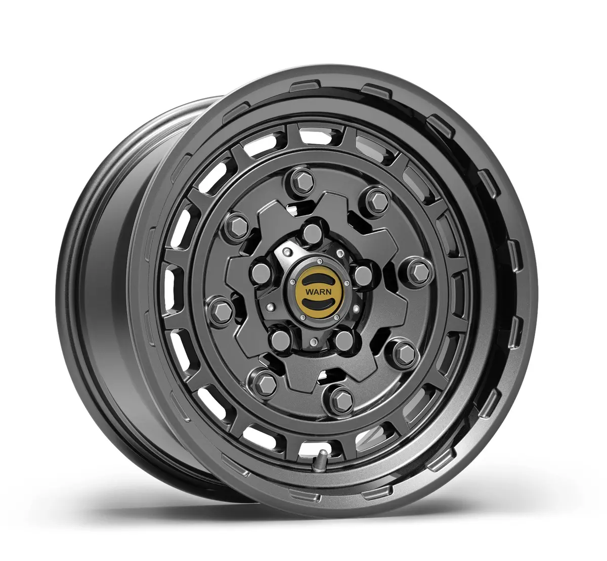 Warn 106690 Warn Epic Jackhammer Wheel - Gray 5 Lug 1