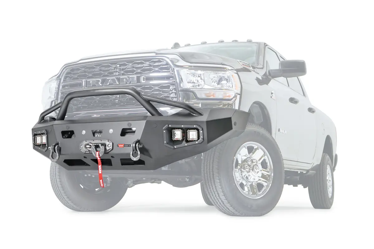 Ascent Hd Bumper Ram 2500/3500 With Prerunner Guard 1