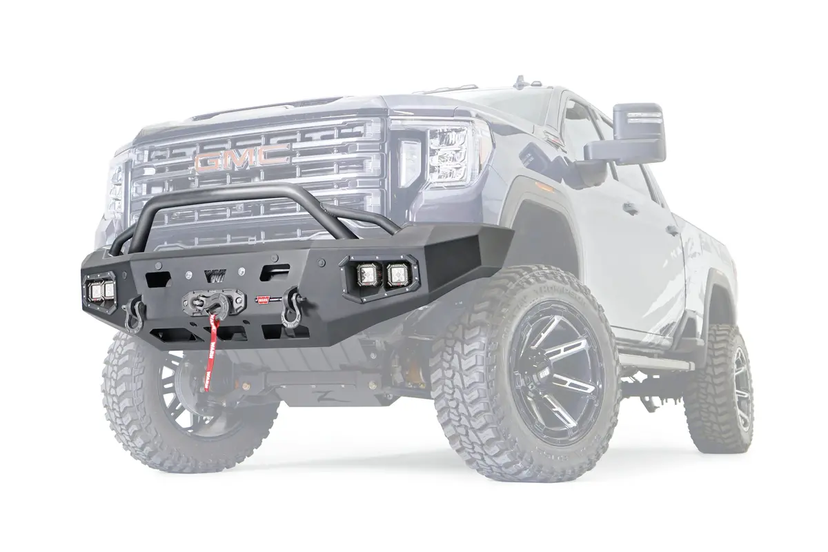 Ascent Hd Bumper Gmc 2500/3500 With Prerunner Guard 1