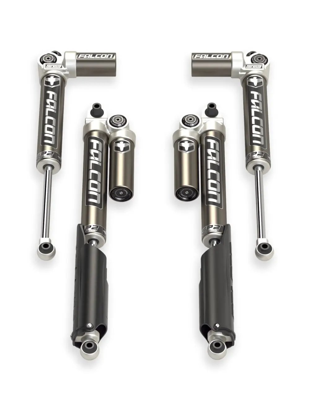 Jl Ecodiesel/4Xe/392: Falcon Sp2 3.1 Piggyback Shock Kit (0-1.5In Lift) 1