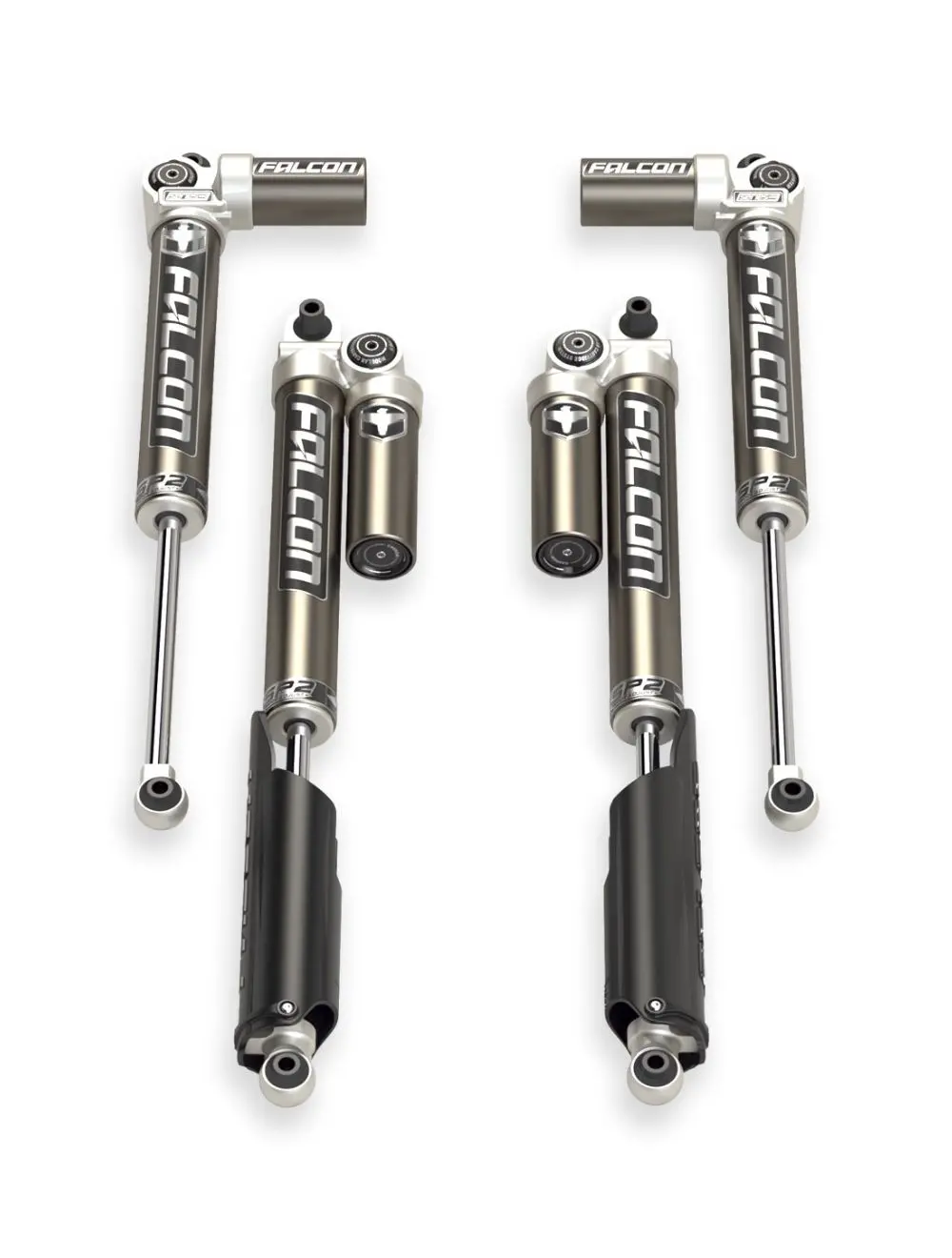 Jl Ecodiesel/4Xe/392: Falcon Sp2 3.1 Piggyback Shock Kit (2-4.5In Lift) 1