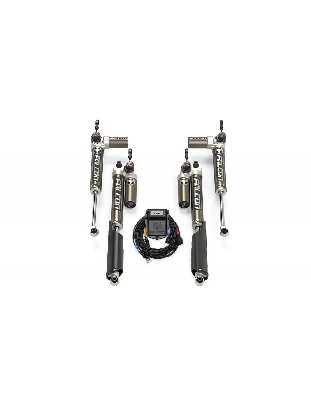 Jl Ecodiesel/4Xe/392: Falcon Sp2 3.5 Adapt Piggyback Shock Kit (0-1.5In Lift) 1