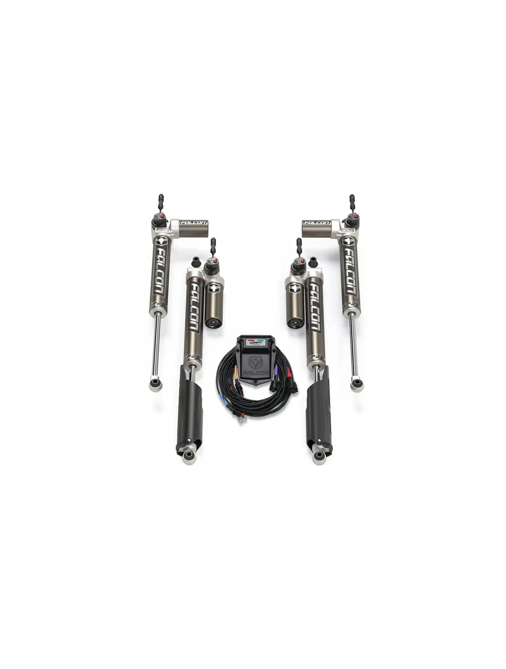 Jl Ecodiesel/4Xe/392: Falcon Sp2 3.5 Adapt Piggyback Shock Kit (2-4.5In Lift) 1