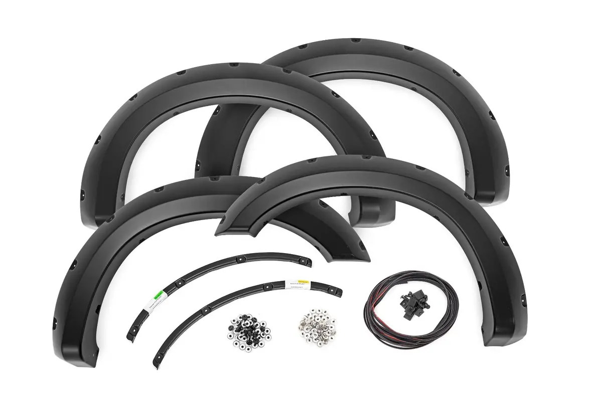 Rough Country F-F21111a-G1 Traditional Pocket Fender Flares 1