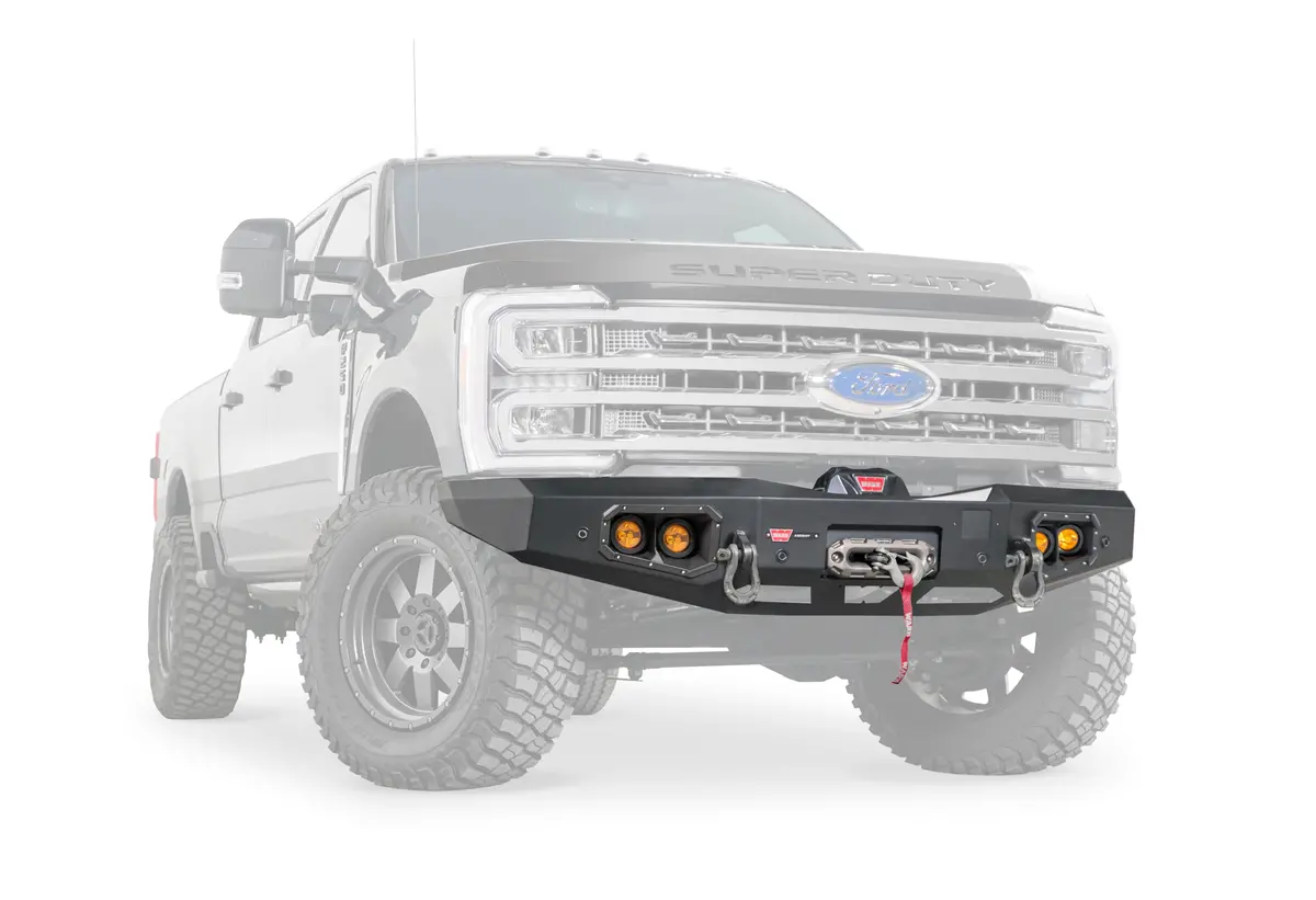 Ascent Bumper Without Guard Ford Super Duty 1