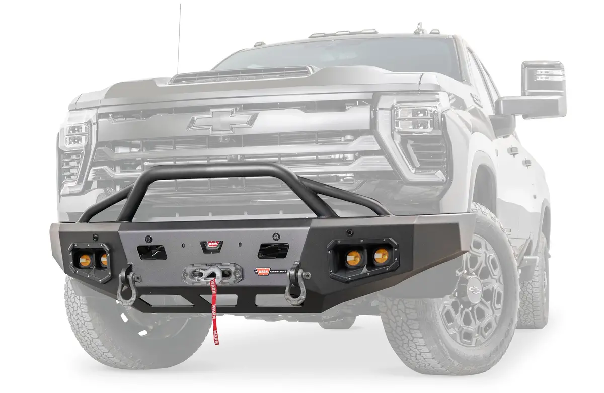 Ascent Hd Bumper Silverado Hd With Prerunner Guard 1
